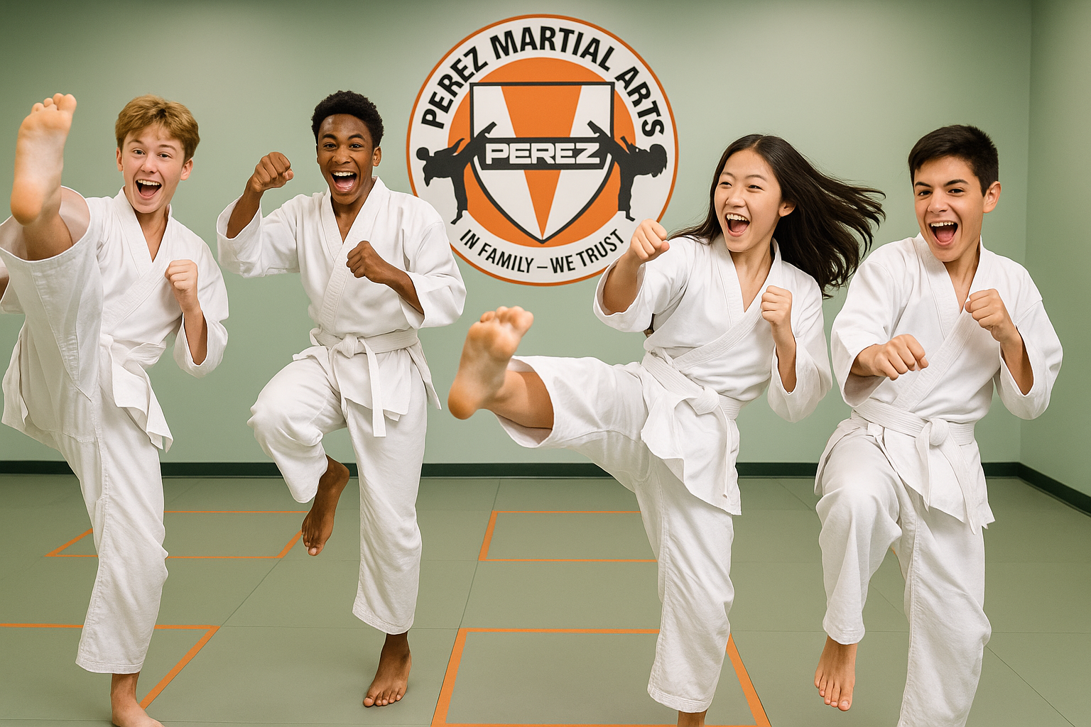Teen martial arts classes at Perez Martial Arts in Medfield, MA