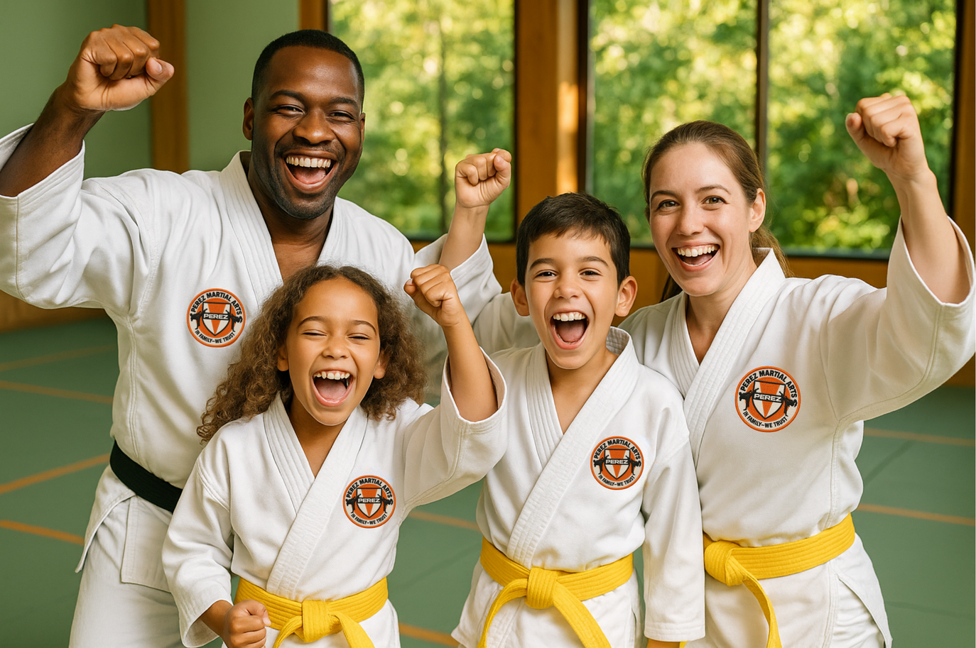 Family martial arts classes at Perez Martial Arts in Medfield, MA