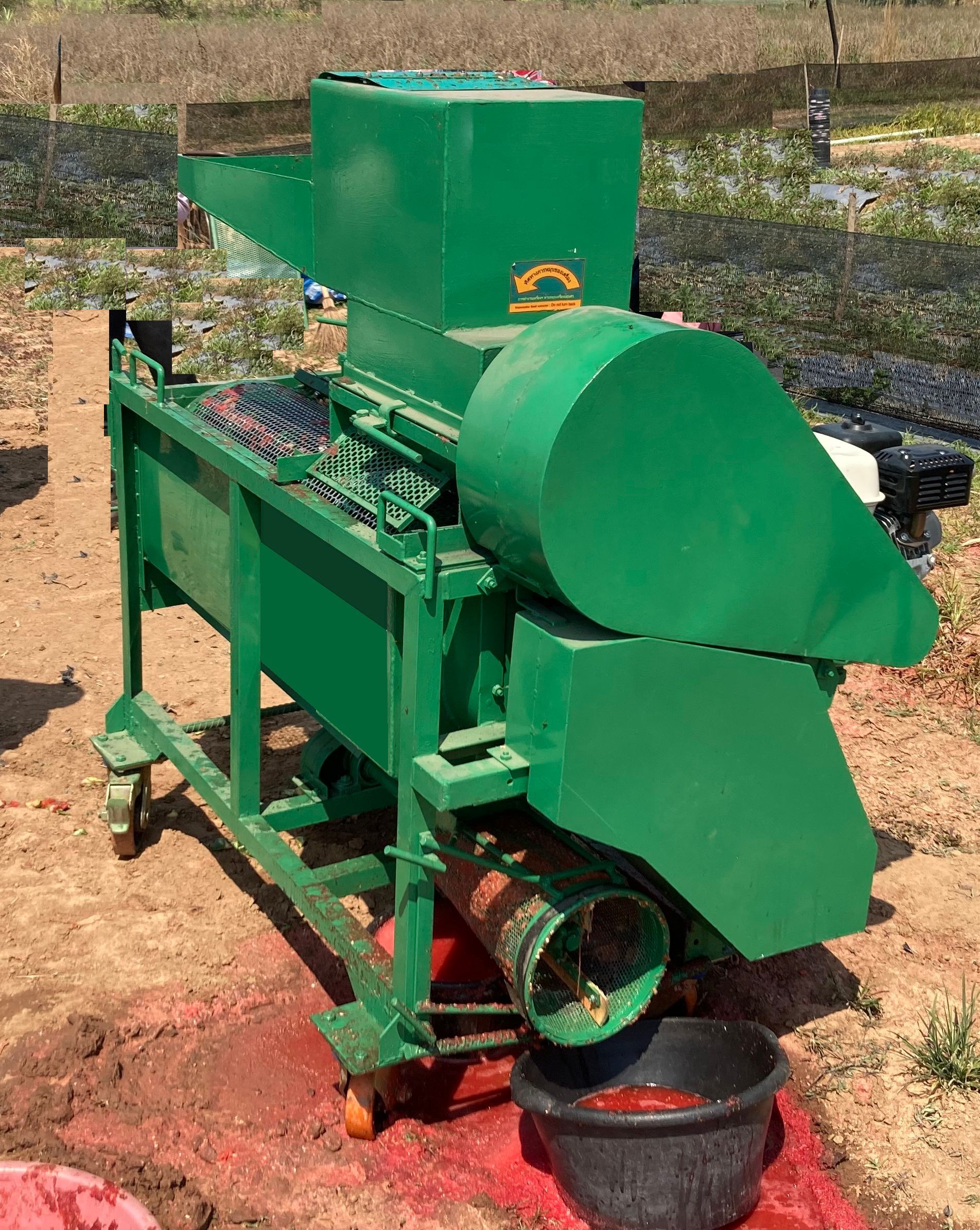Watermelon Seed Harvester, seed extraction, wet seed harvester, wet seed thresher