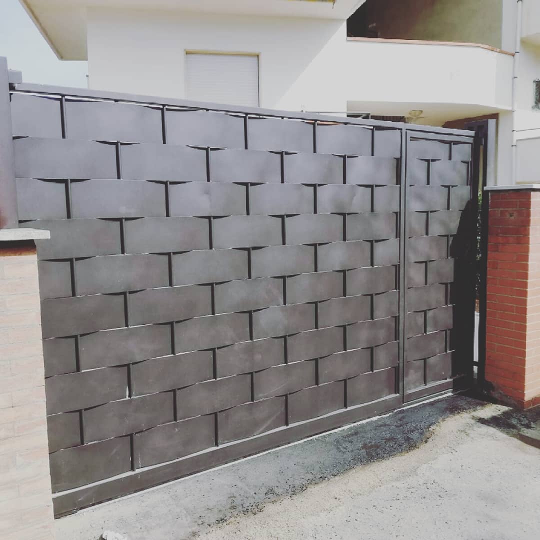 cancello in ferro scorrevole