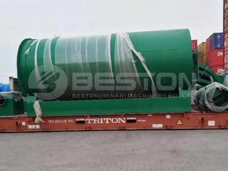 waste tire recycling plant