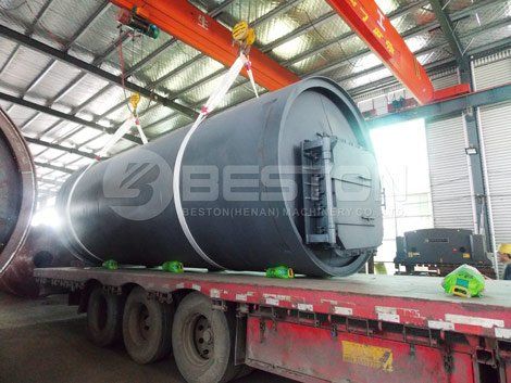 waste tyre pyrolysis plant