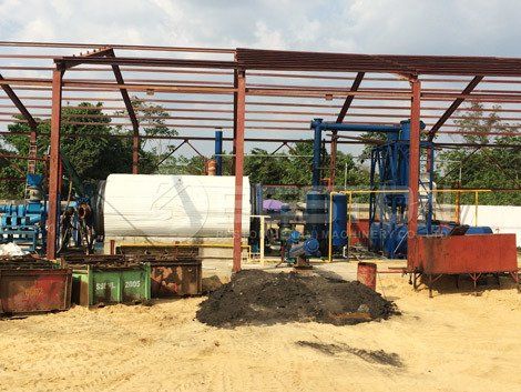 pyrolysis plant