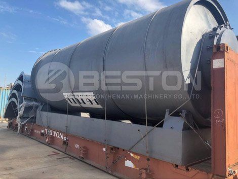 rubber pyrolysis plant