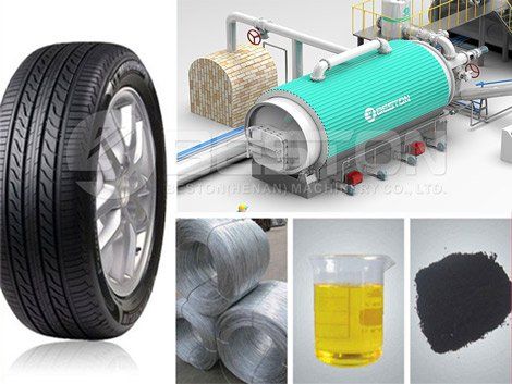 tire to oil plant