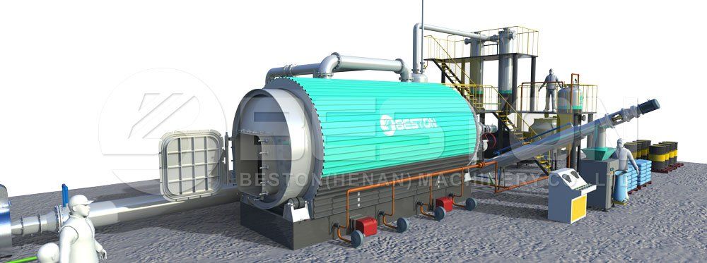 tire pyrolysis plant