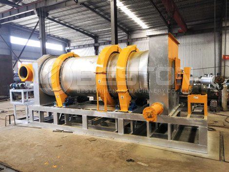wood charcoal manufacturing machine