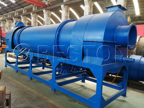 continuous biomass carbonization plant