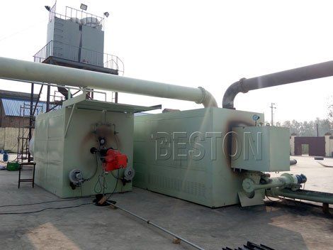 continuous plastic pyrolysis plant