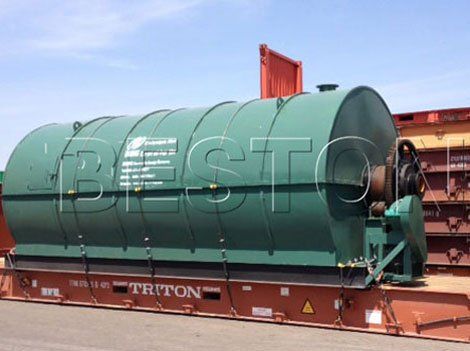 waste plastic to fuel machine