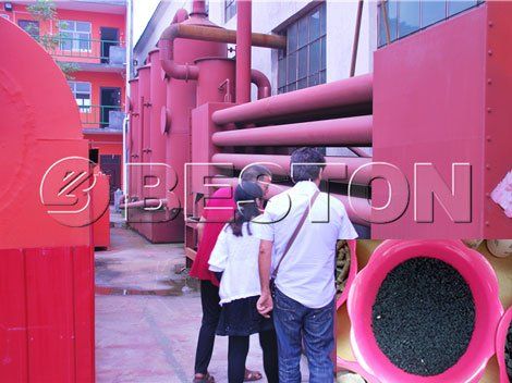 rice husk charcoal making machine