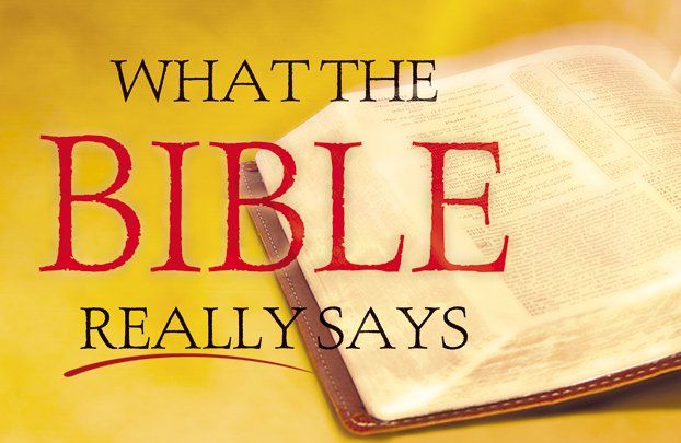 What The Bible Really Says