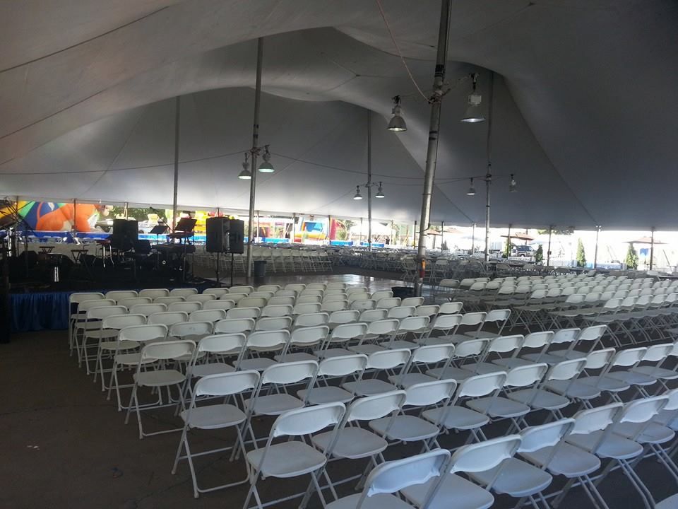 large tent and event supply rentals