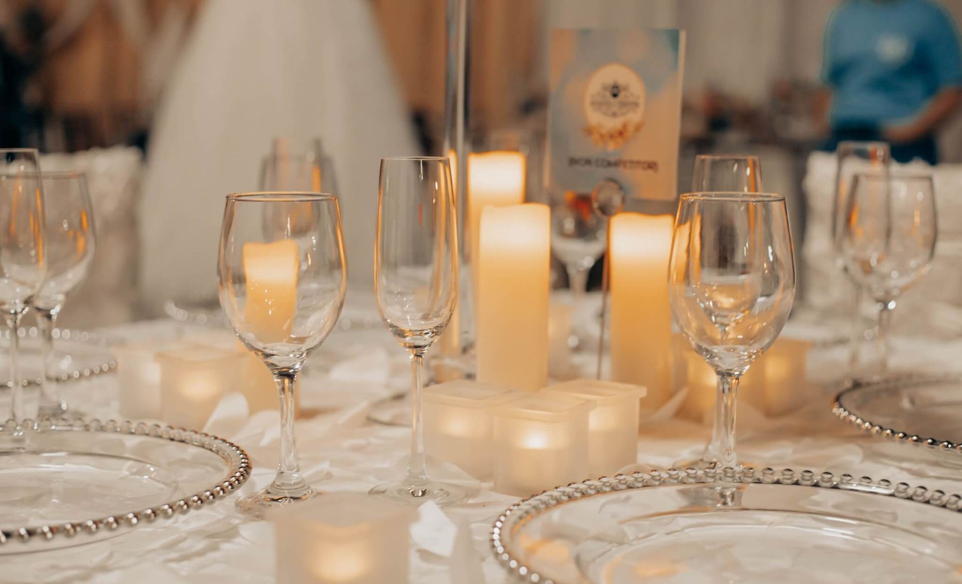 glasses tableware rental 
