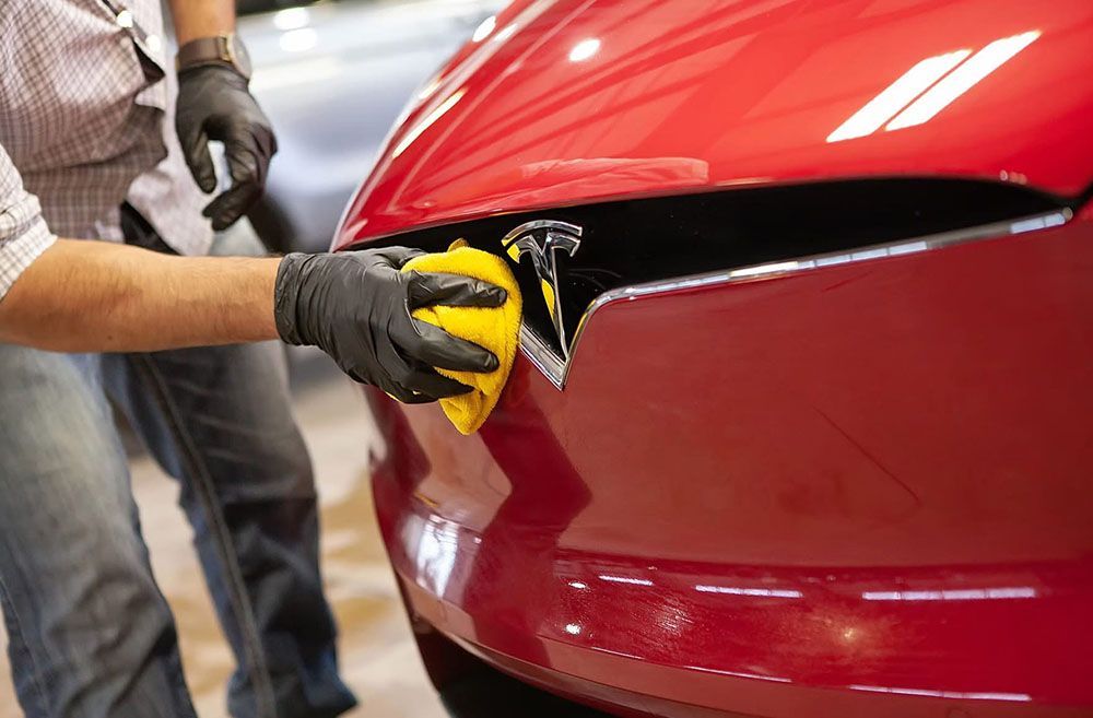 Polishing a Tesla