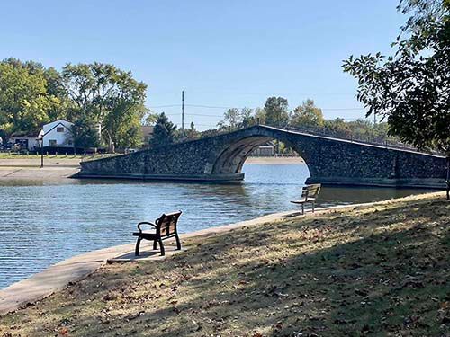 Miller Park Keyhole Bridge