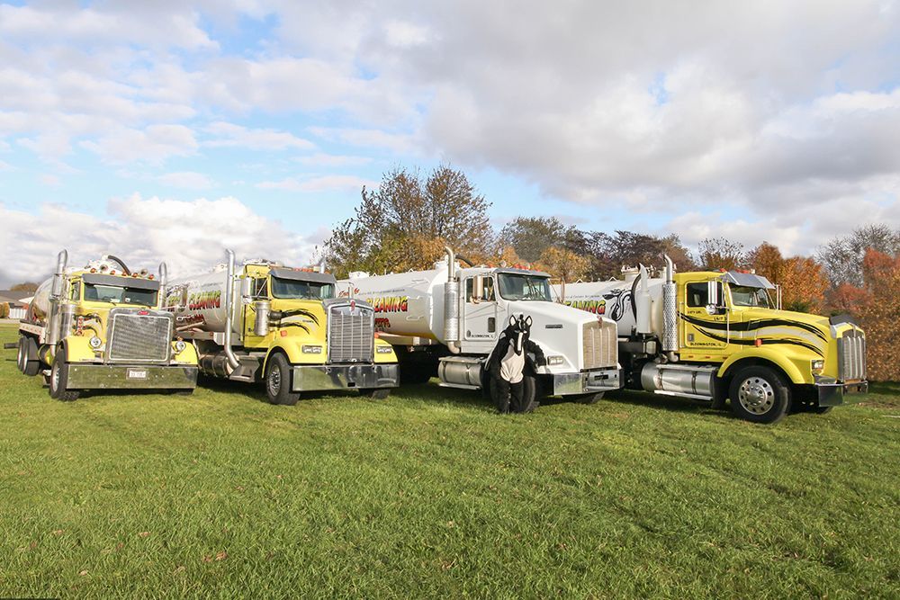 fleet of semis