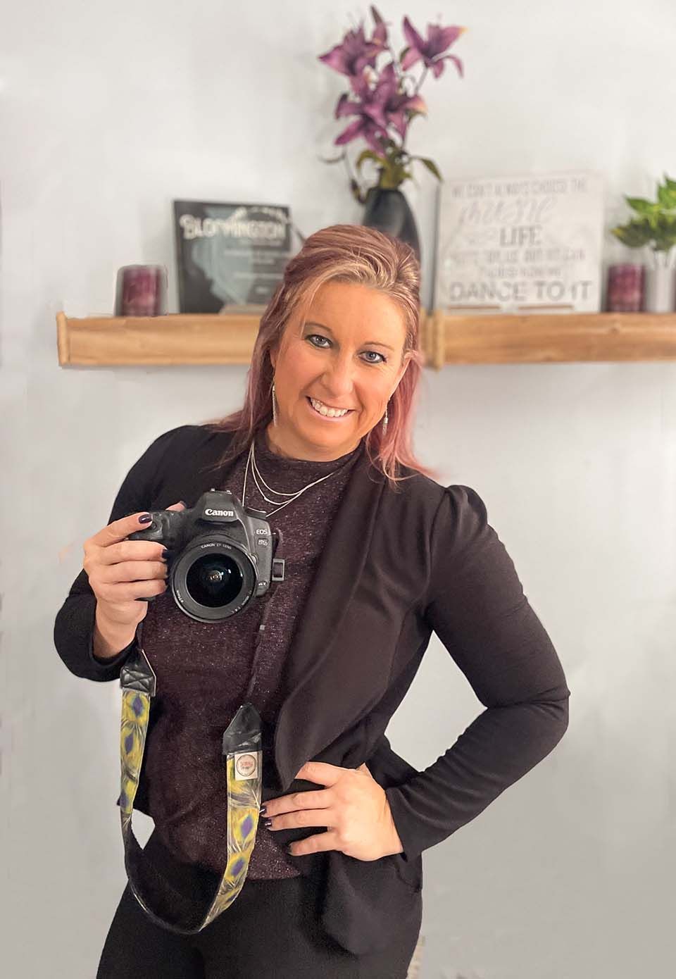 Steph Mazanowski, owner of Mazter Mindz Media, Bloomington IL photographer and marketing expert.