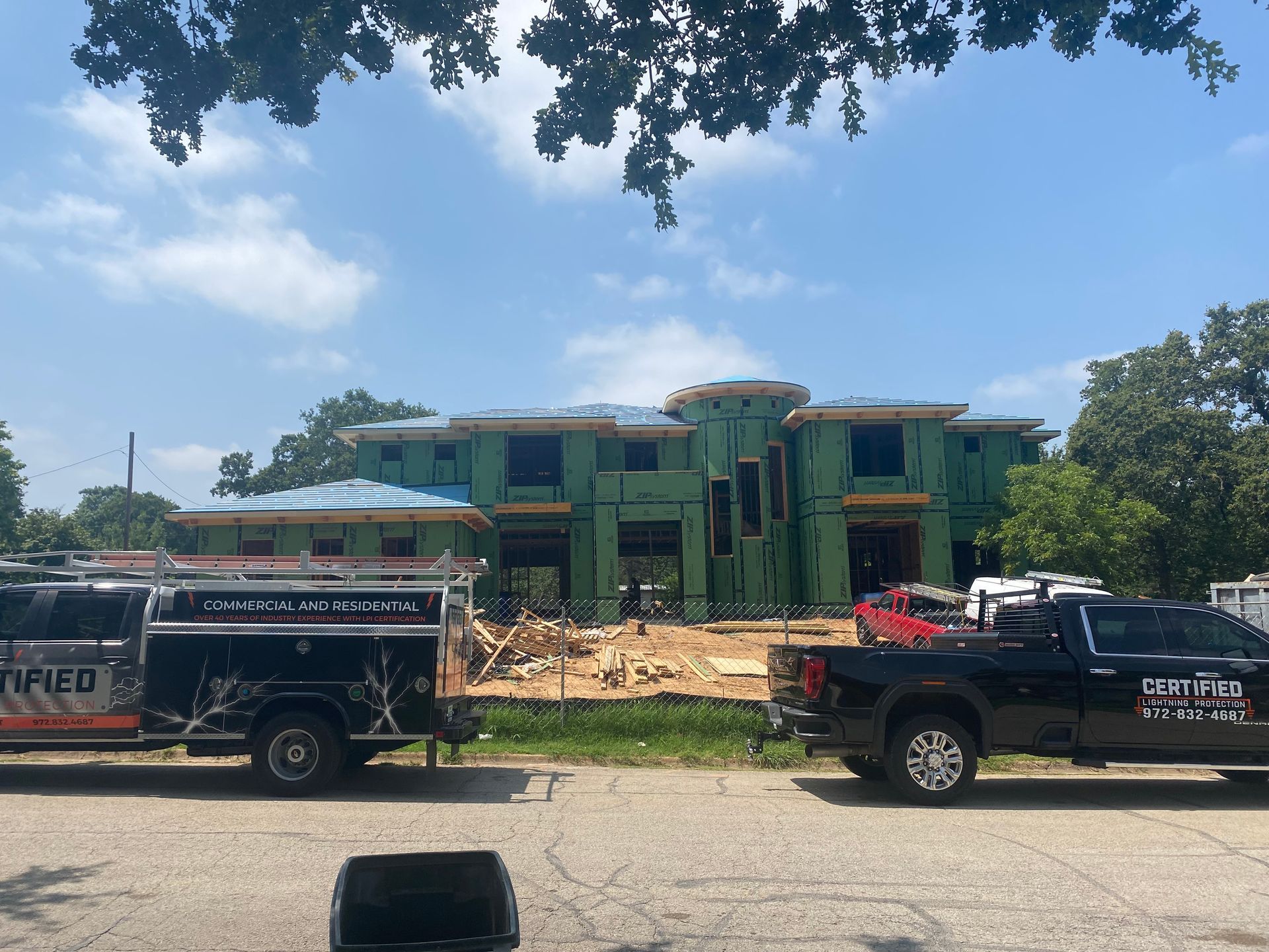 frisco lightning protection