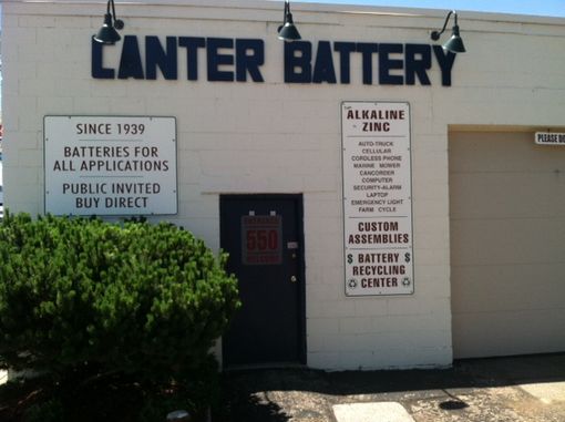 Canter Battery INC open since 1939. Come visit us today 