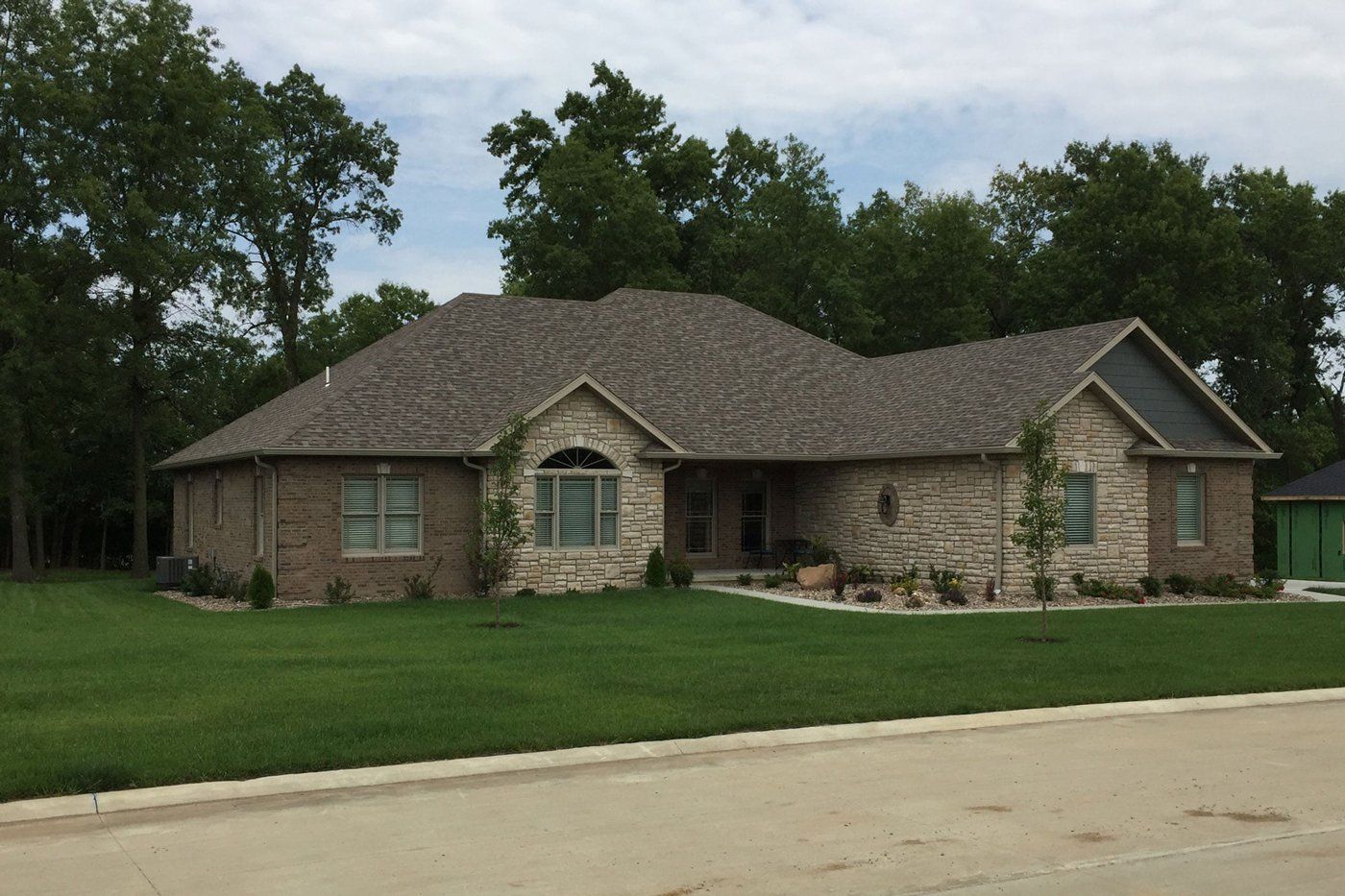 Beautiful House — Perry, MO — Grossmann Masonry, LLC