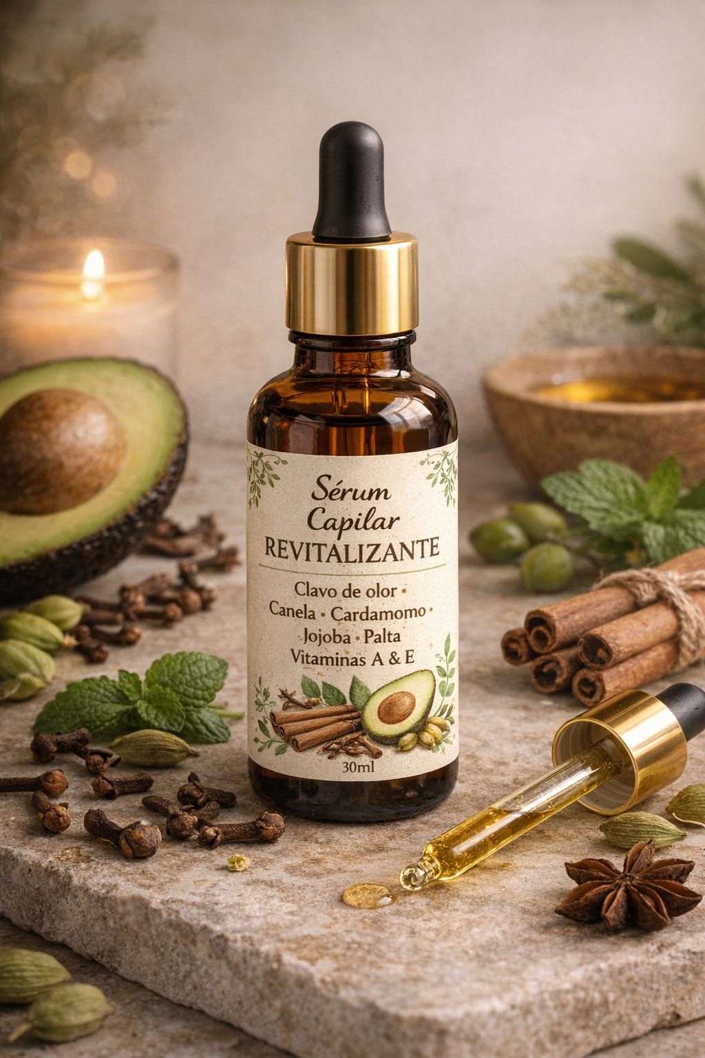SERUM CAPILAR REVITALIZANTE.