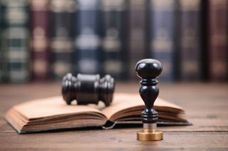 Probate — Notary Seal and Gavel on the Book in Appleton, WI