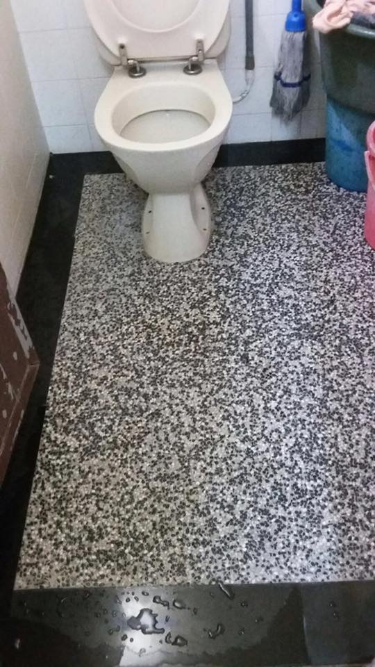 Bathroom Epoxy Floor