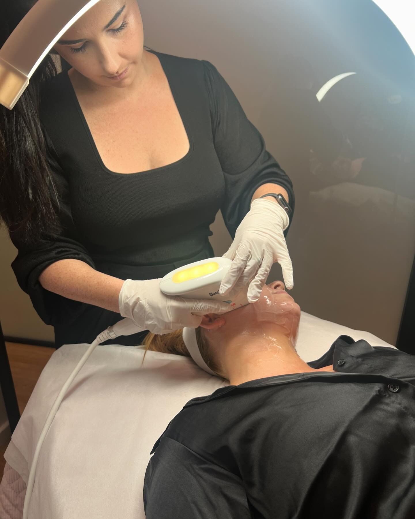 Woman Having a Treatment On Her Face — Vanity Skin and Beauty Forster in Forster, NSW
