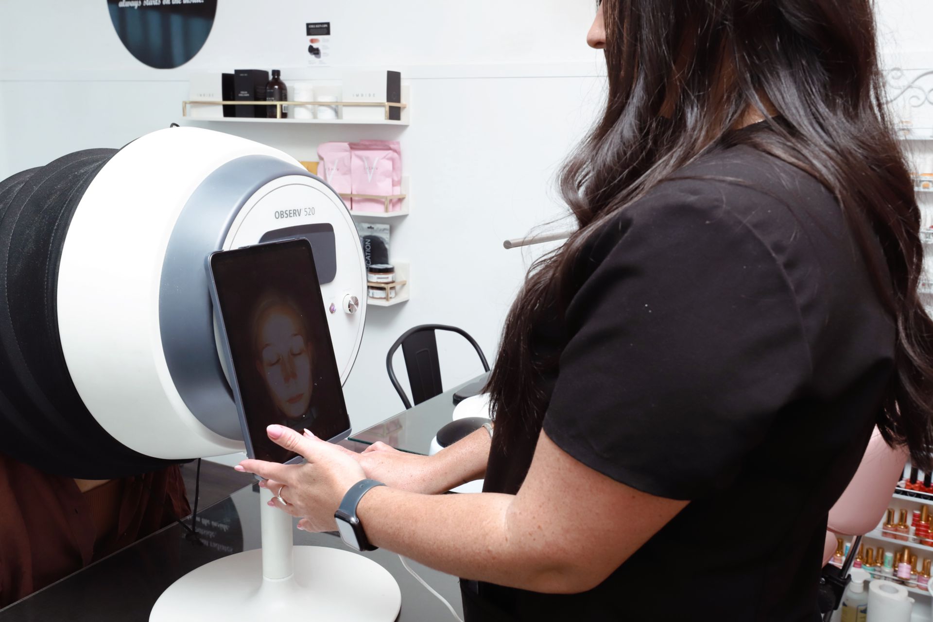 A Surgeon Is Using A Stapler On A Patient's Arm — Vanity Skin and Beauty Forster in Forster, NSW