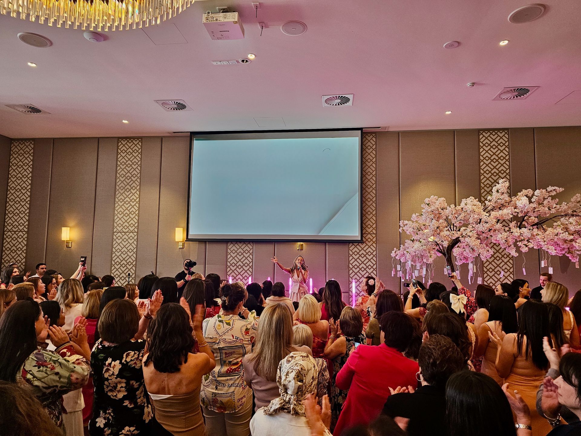 Eventspec Audio Visual AV Event Production Sydney Ladies Like to Lunch Event Novella on the Park