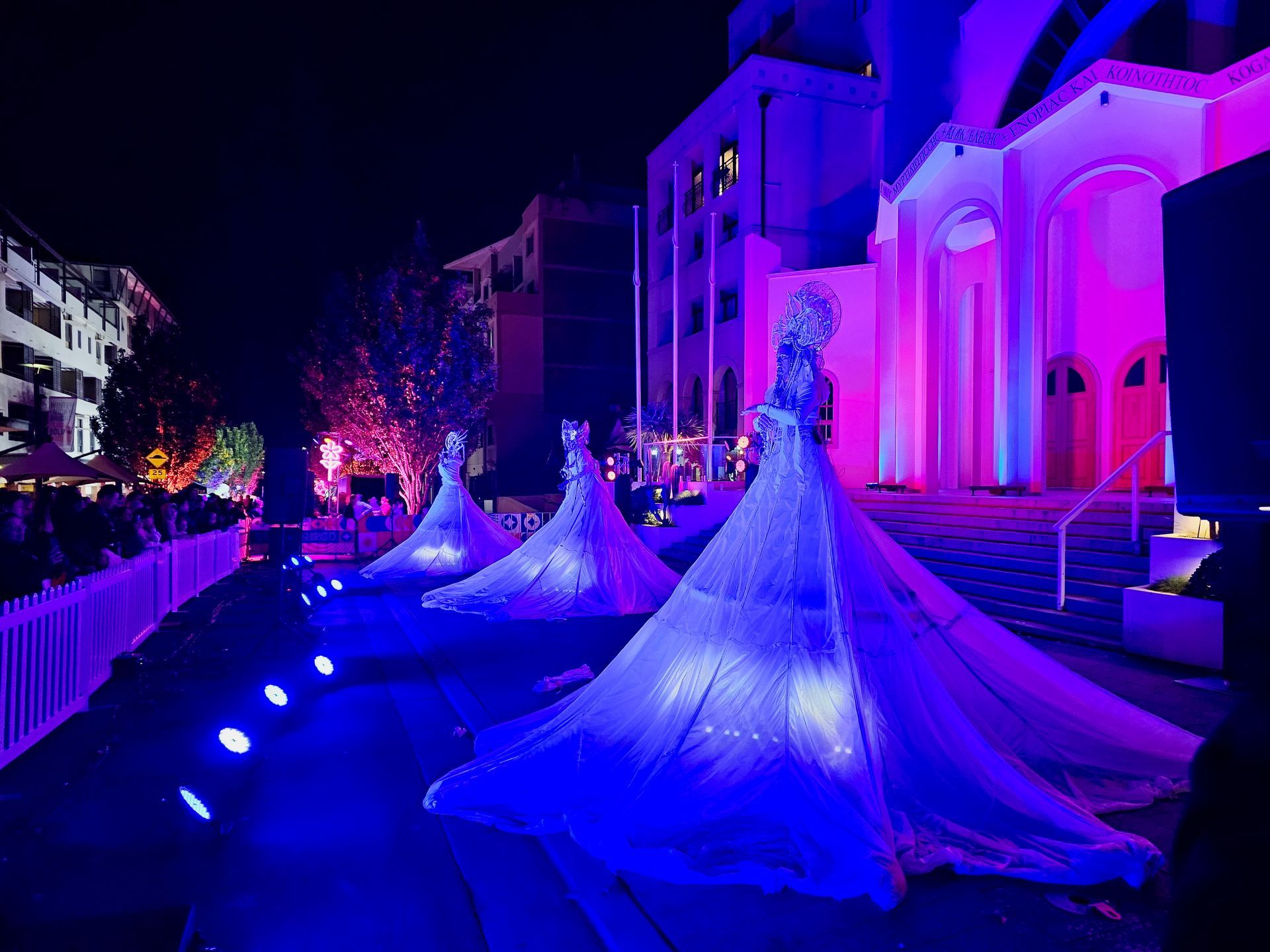 Eventspec Lighting Installation for the Tower Divas