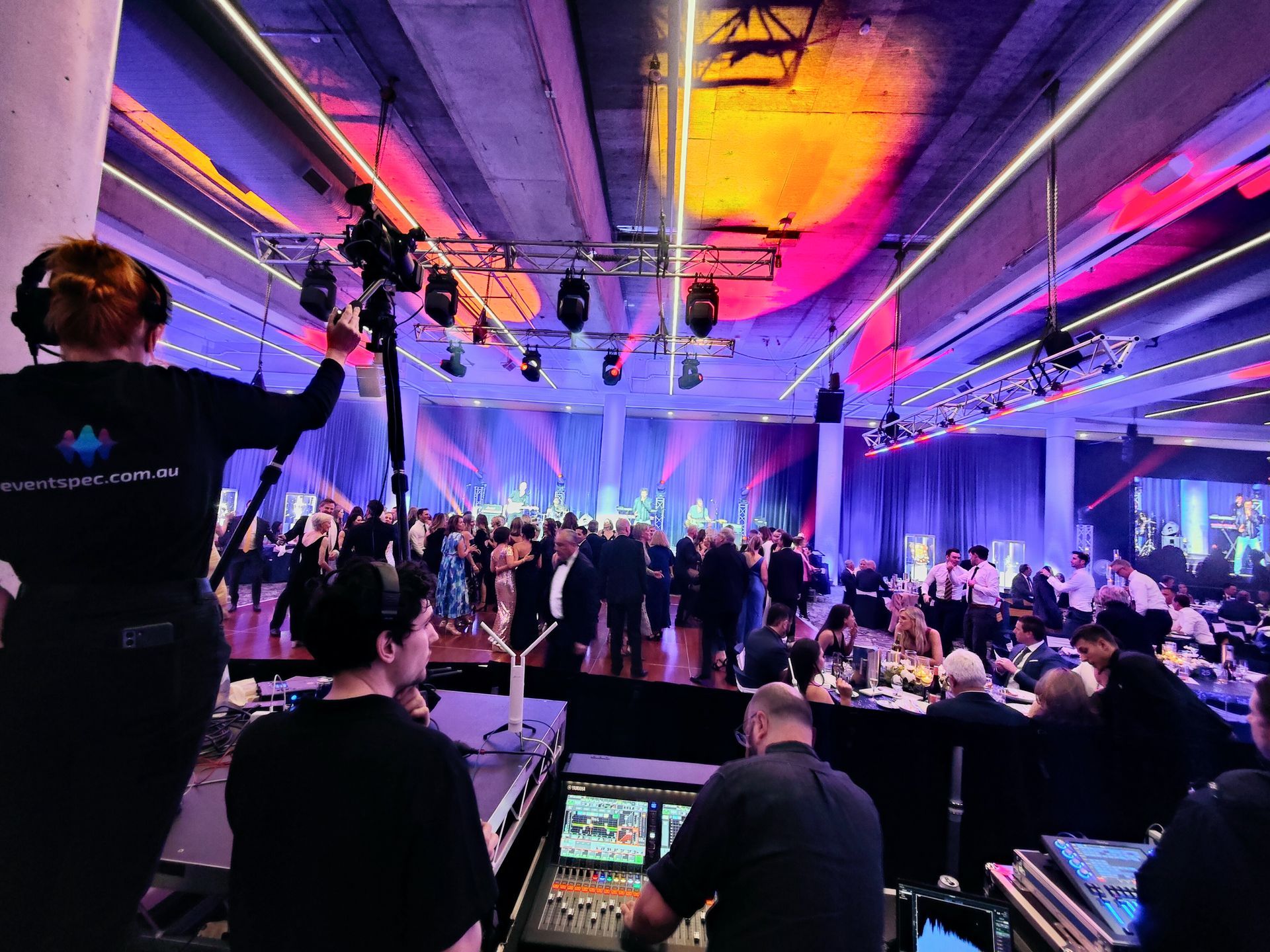 Eventspec Audio Visual AV Event Production Sydney Winx Stand