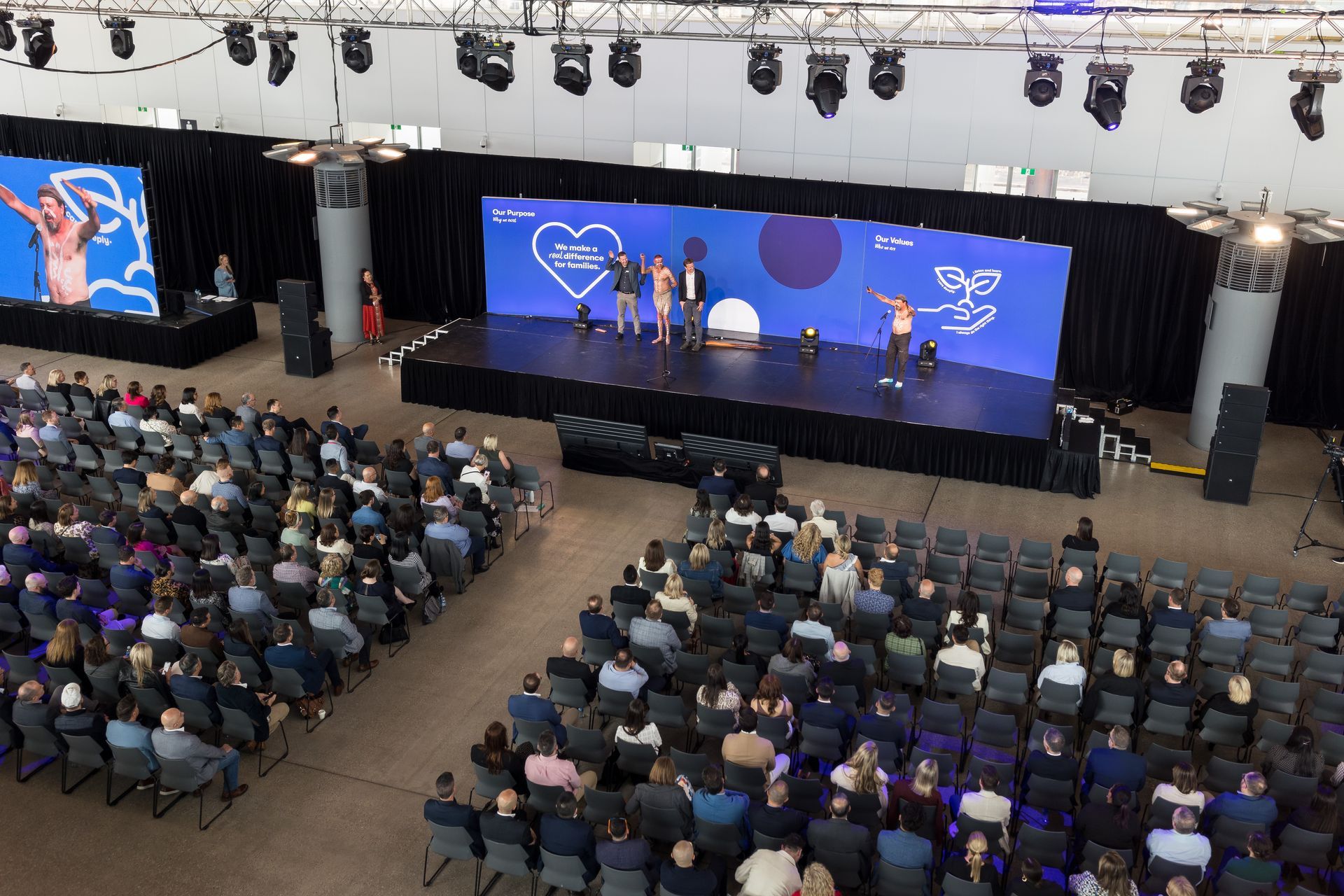 Eventspec Audio Visual AV Event Production Sydney White Bay Cruise Terminal