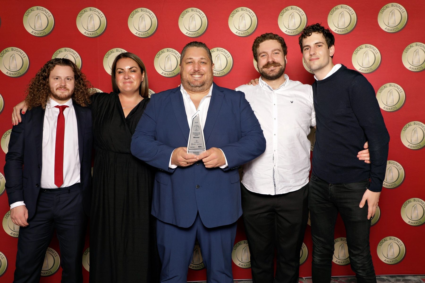 Eventspec Winners, Local Business Awards, AV, Event Production