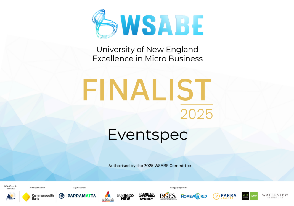 WSABE Eventspec Finalists 2025