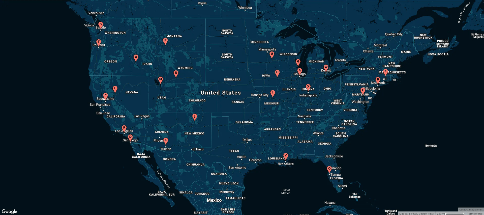 Key Consulting Locations