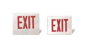 Fire exit sign — Fire extinguisher service in Bakersfield, CA