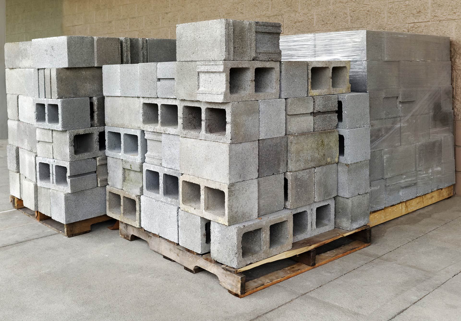 Stock of Concrete Blocks — Ann Arbor, MI — 8 Point Building Supply