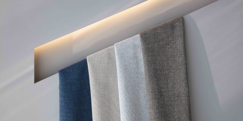 Tessuti a tinta unita per l'arredamento