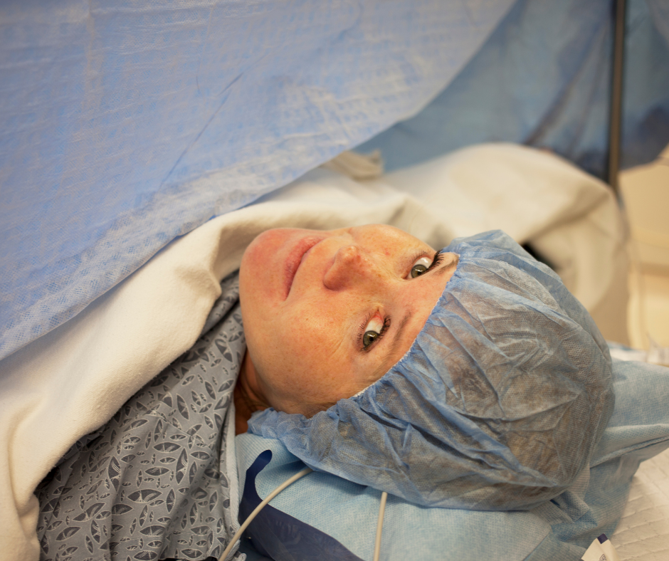 What happens during a Caesarean Section?