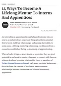 14 ways to become a lifelong mentor to interns and apprentices