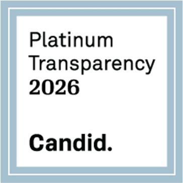 A logo for platinum transparency 2026 by candid.