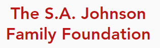 The logo for the s.a. johnson family foundation