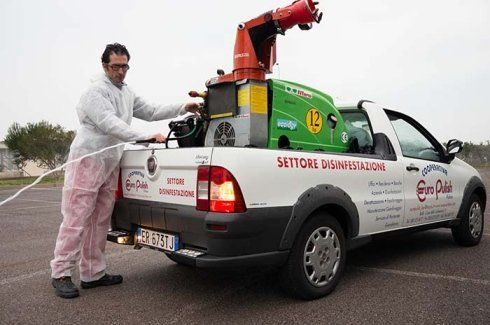 attrezzatura per disinfestazione ambientale