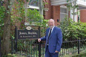 Lawyer Standing at Front Office — Attorney in Savannah, GA