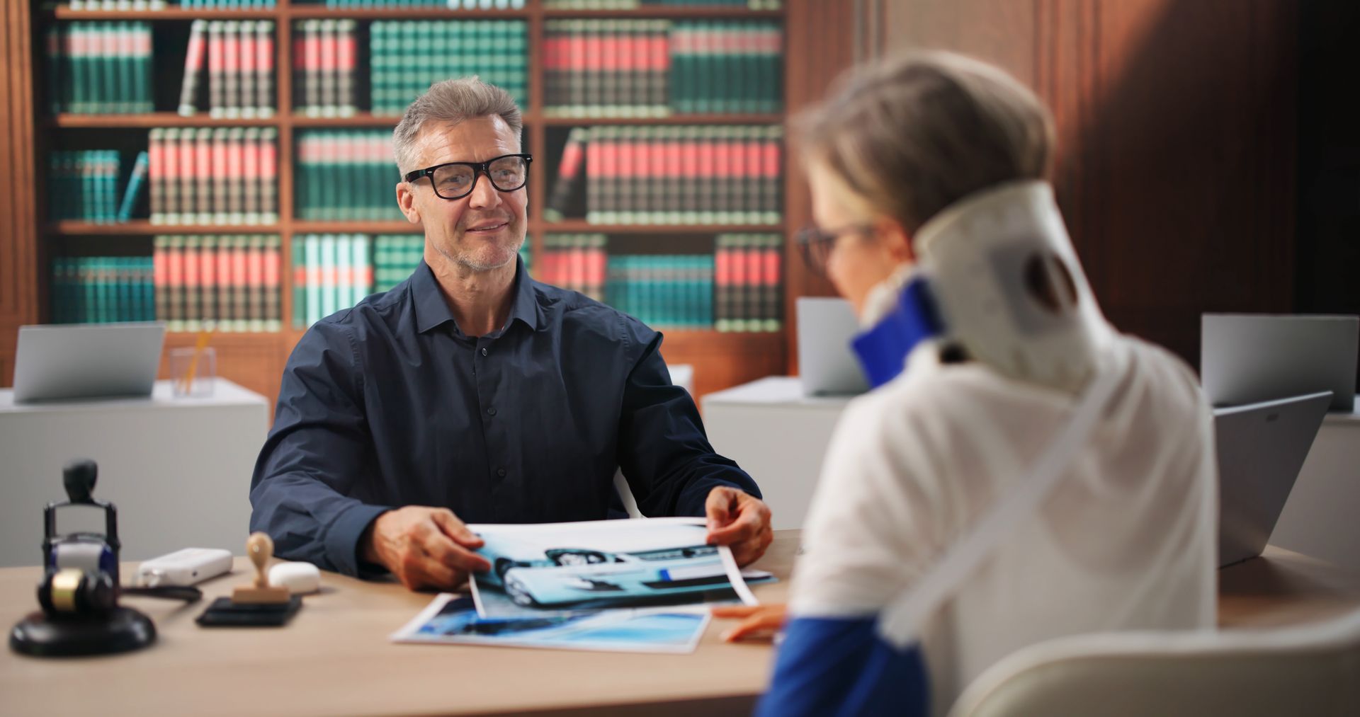 Lawyer explains car accident claim details.