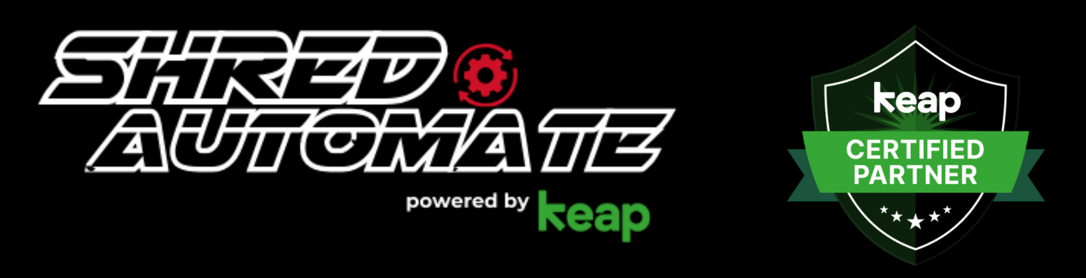 Shred automate is a certified partner of keep.