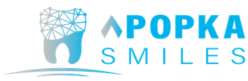 A logo for a dental office with a tooth and the word smiles.