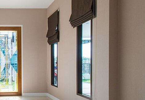 A Room with Two Windows and A Stained Glass Door — Semrau Constructions In Bentley Park, QLD